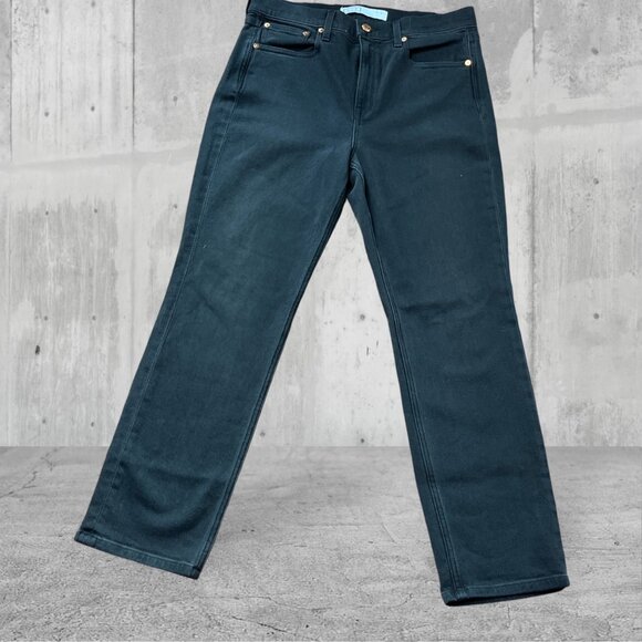 AYR Denim - AYR Womens Stretch Black Straight Leg Jeans W31 x 28